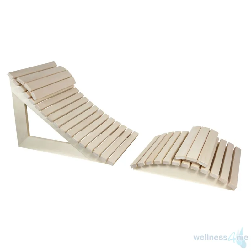 Top-Seller Saunaliege Fibuflex - zweiteilig und ergonomisch