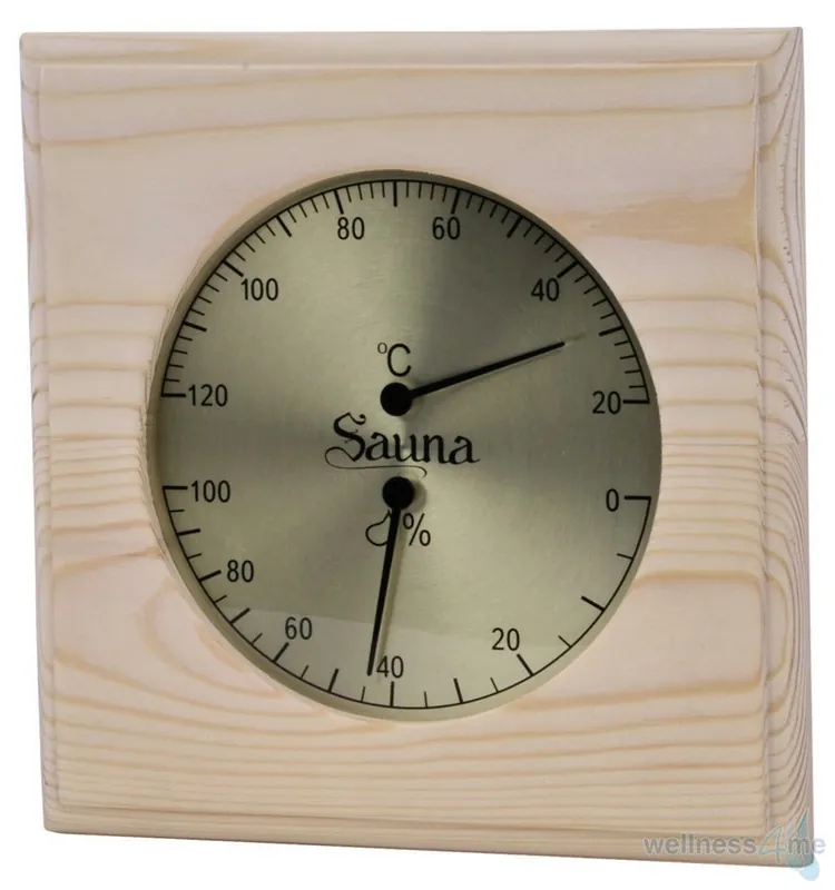 Aktuell Sauna Thermo-Hygrometer Kombianzeige