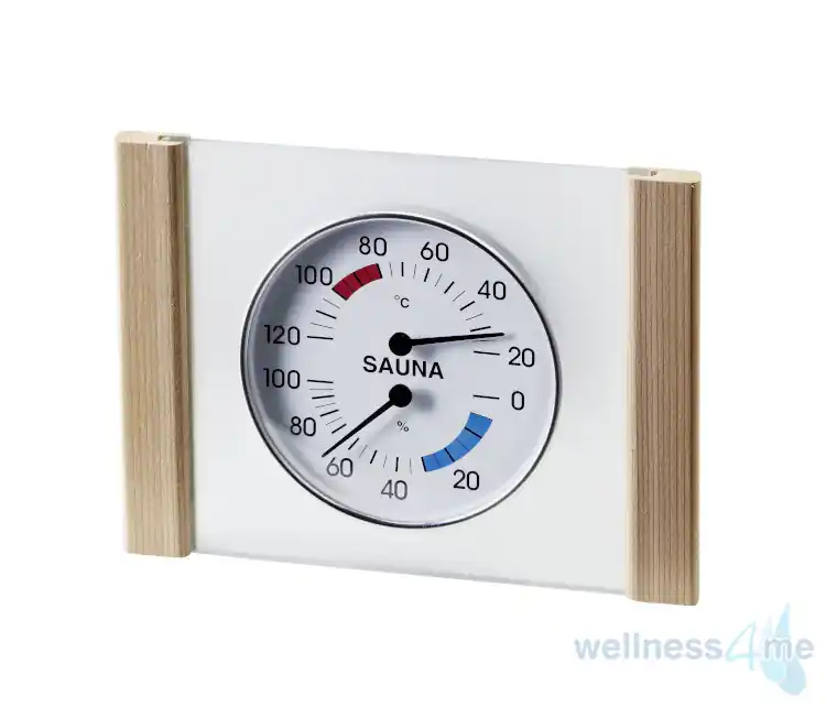 Jetzt Bestellen Thermo-Hygrometer mit Glas-Holzrahmen Zeder