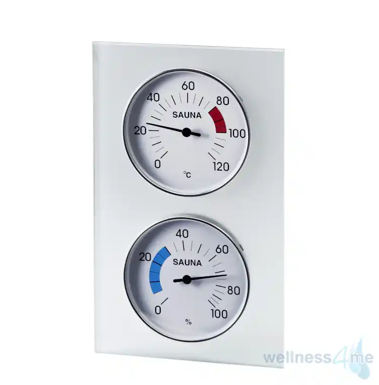 Thermo-Hygrometer mit Glasrahmen getrennte Anzeige Sonderaktion