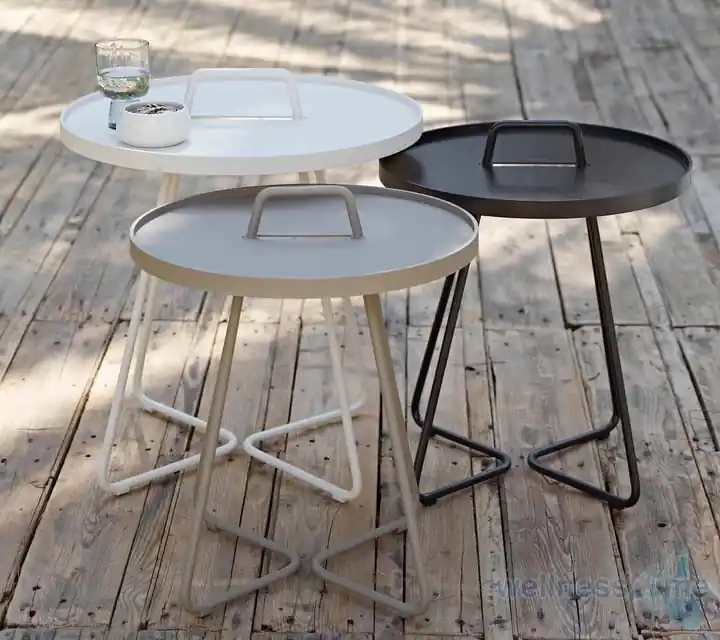 Rabatt Beistelltisch on-the-move - groß, d52, h 60 cm