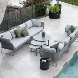 Design Modulsofa 2-Sitzer Horizon | Gartenlounge Knallerangebot