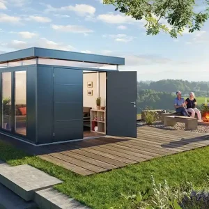 High-End Gartenhaus CasaNova von biohort Knallerangebot