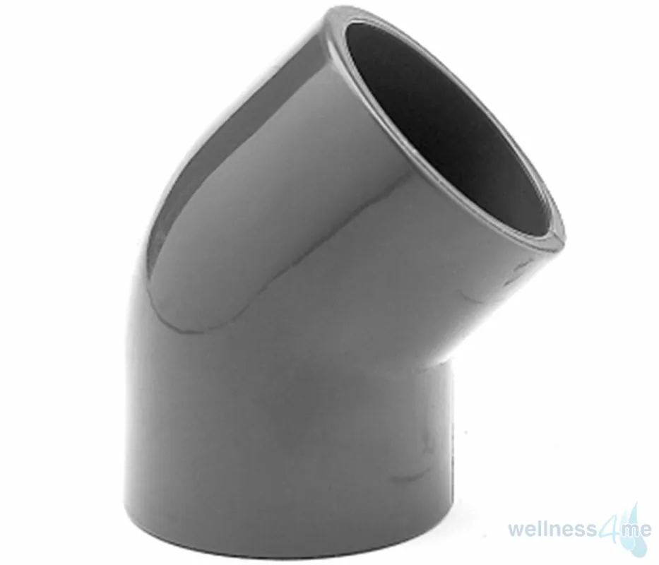 PVC-Winkel 50 mm 45 Grad Neuheit