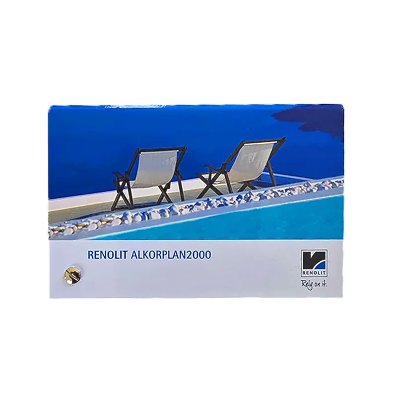 Billig Musterheft Renolit Alkorplan 2000 Poolfolie