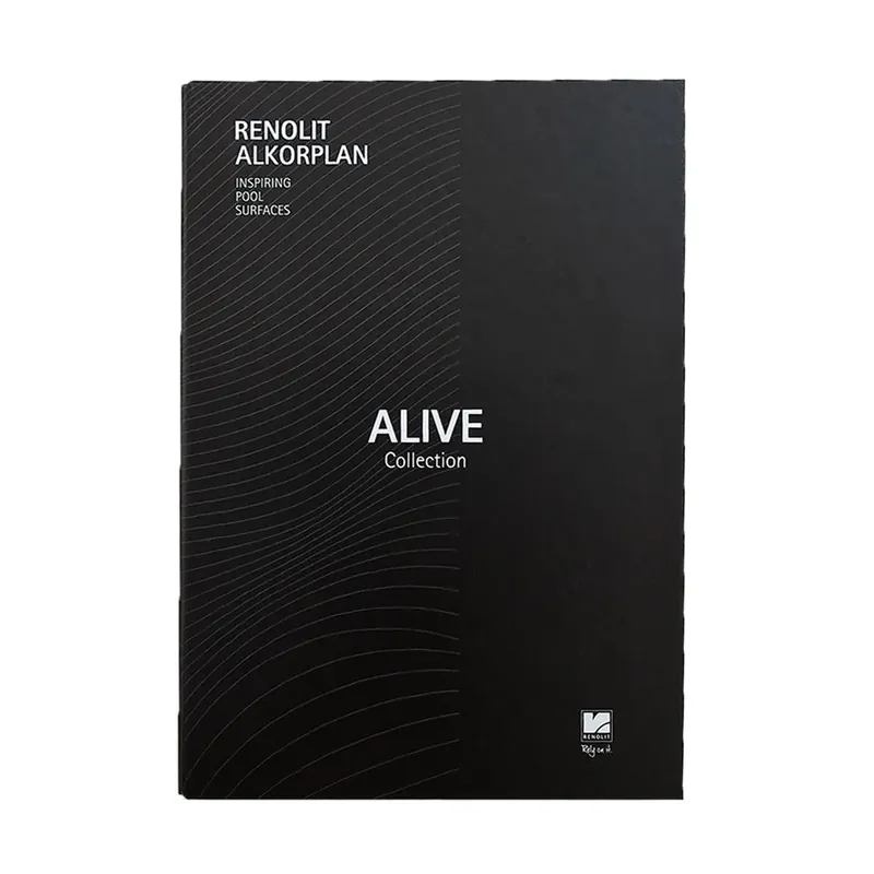 Musterheft Renolit Alkorplan ALIVE Poolfolie Mega-Angebot