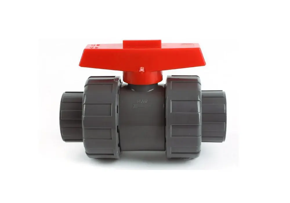 PVC 2-Wege-Kugelhahn mit Klebemuffen Highlight