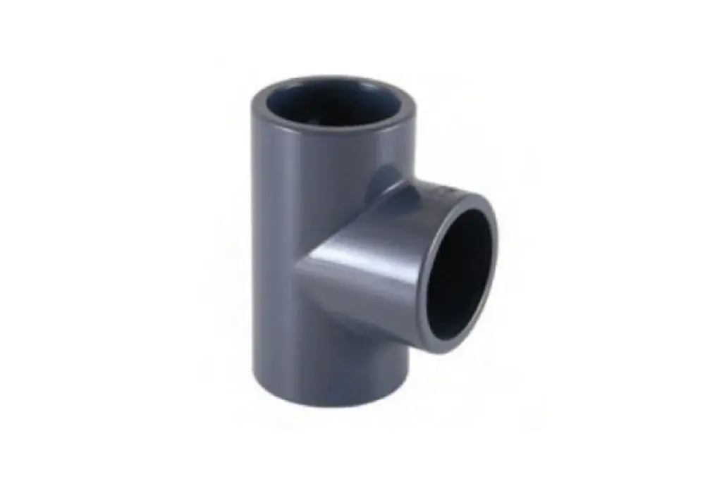PVC T-Stück 90° mit Klebemuffen Schneller Versand