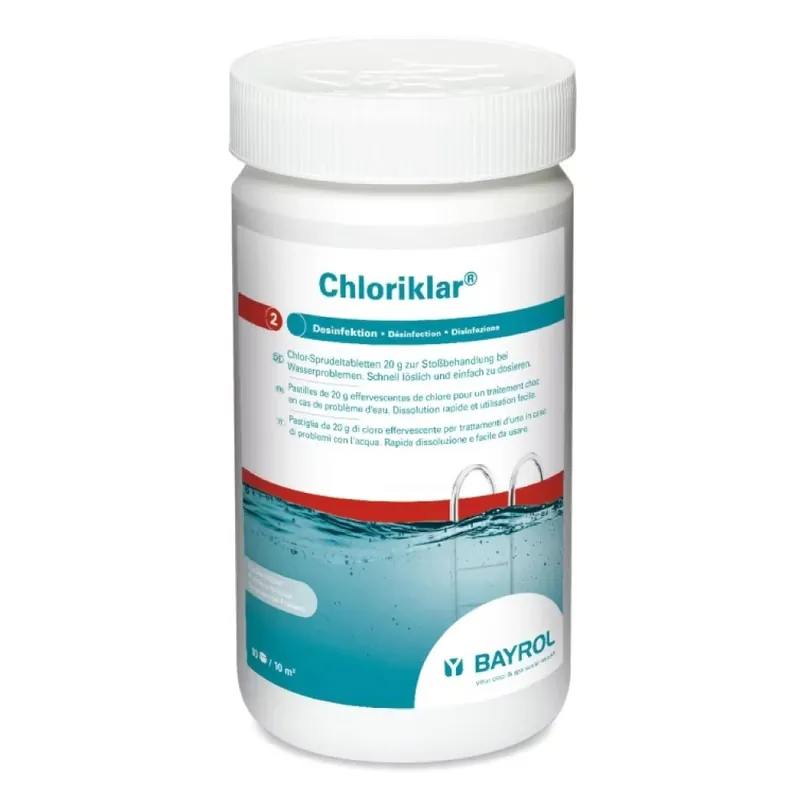 BAYROL Chloriklar | Chlortabletten Abverkauf