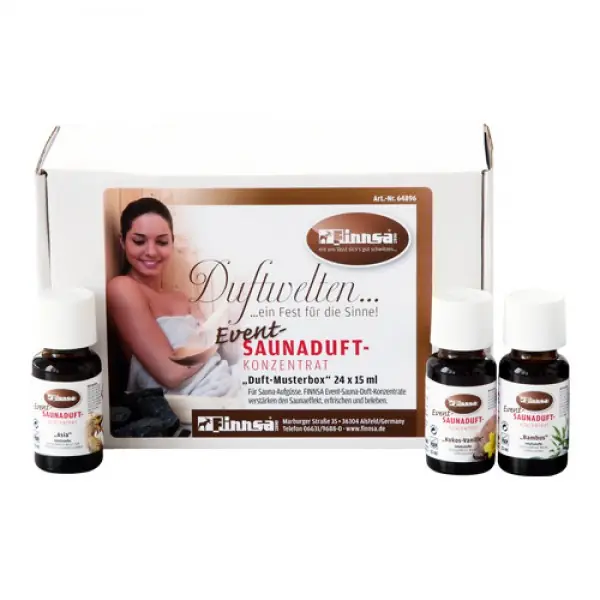 Preisreduziert Eventduftbox - Zum Testen oder Verschenken - 24 Düfte á 15 ml