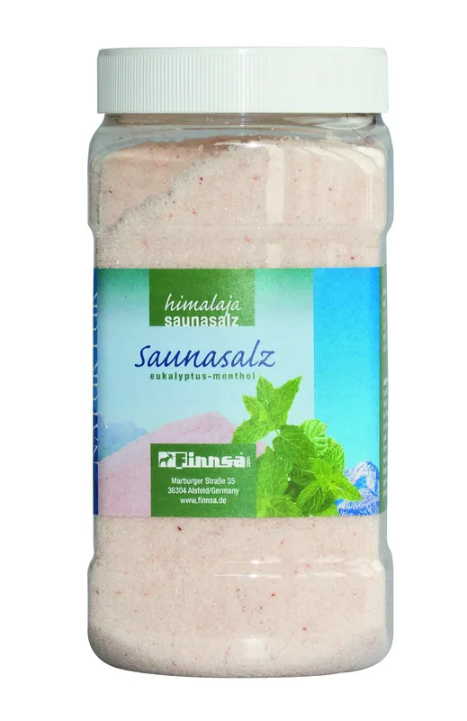 Saunasalz "Eukalyptus-Menthol"" - 1000 g-Dose Expressversand