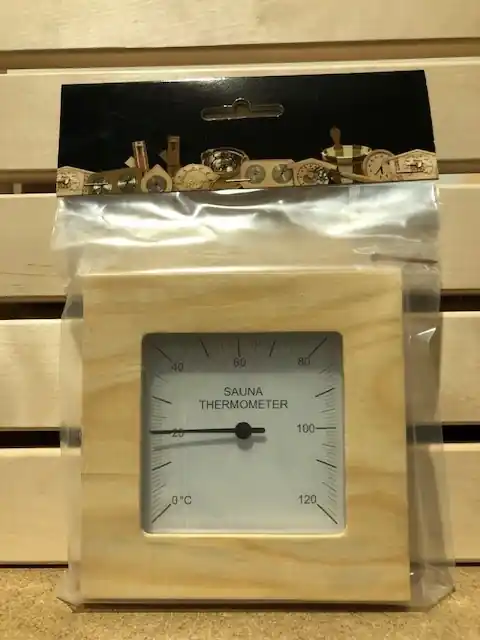 Markenprodukt Sauna Thermometer Holz Saunazubehör