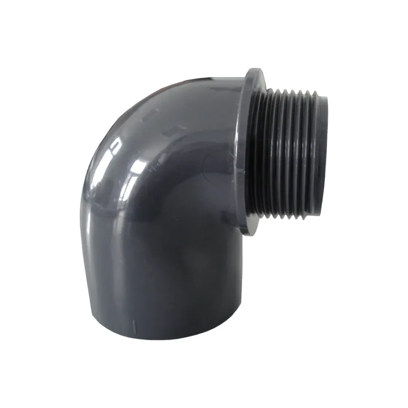PVC Winkel - KM x AG | DN 50 mm x 1 1/2" Markenware