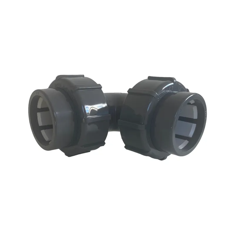 Flex-Fit Verbindung | Übergangswinkel 90° DN 50 mm | Klemm x Klemm Sale