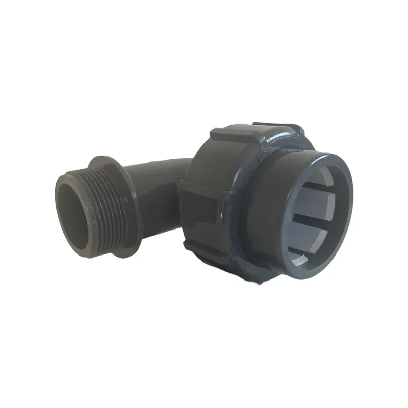 Saisonangebot Flex-Fit Verbindung | Übergangswinkel DN 50 mm x 1 1 /2" | Klemm x Verschraubung AG