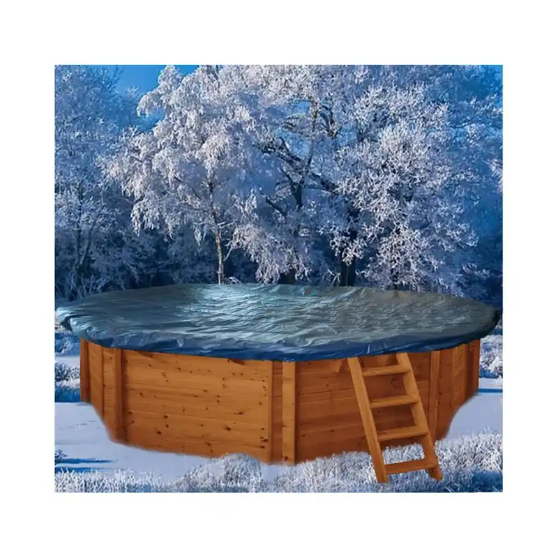 Winterabdeckplane Sumatra 6,40 x 4,00 m (8-Eckig) Begrenztes Angebot