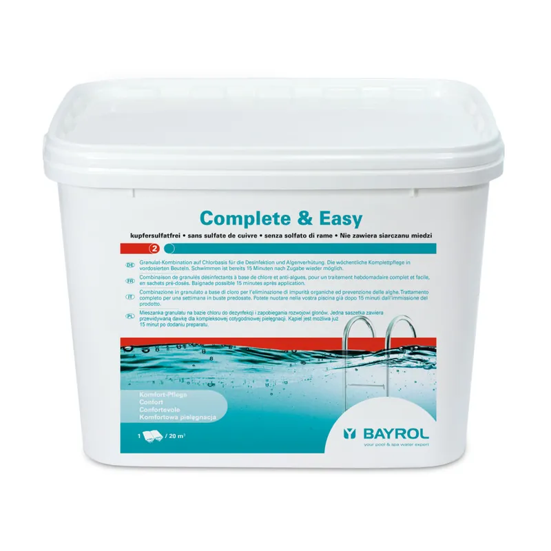 Bayrol Complete & Easy 4,48 kg Zertifiziert