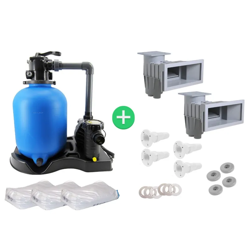 Markenware IQ Technik Set 2 Basic bis 50m³ hellgrau