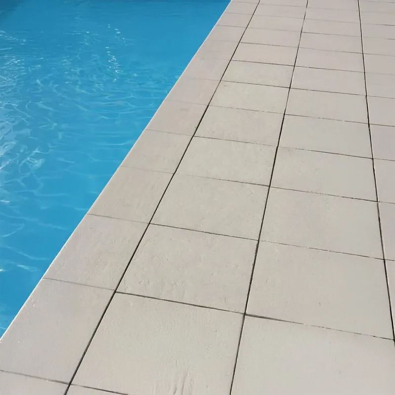 Beckenrandsteine Aquitaine Betonweiß für Rechteckbecken Sport-FP 600 x 300 cm Schnäppchen